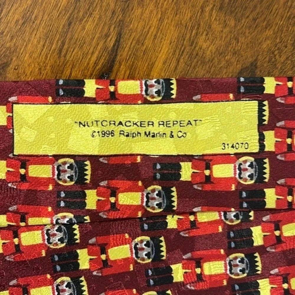 Givomy Lamoni‎ Men’s Tie Nutcracker Repeat 1996 Ralph Martin & Co